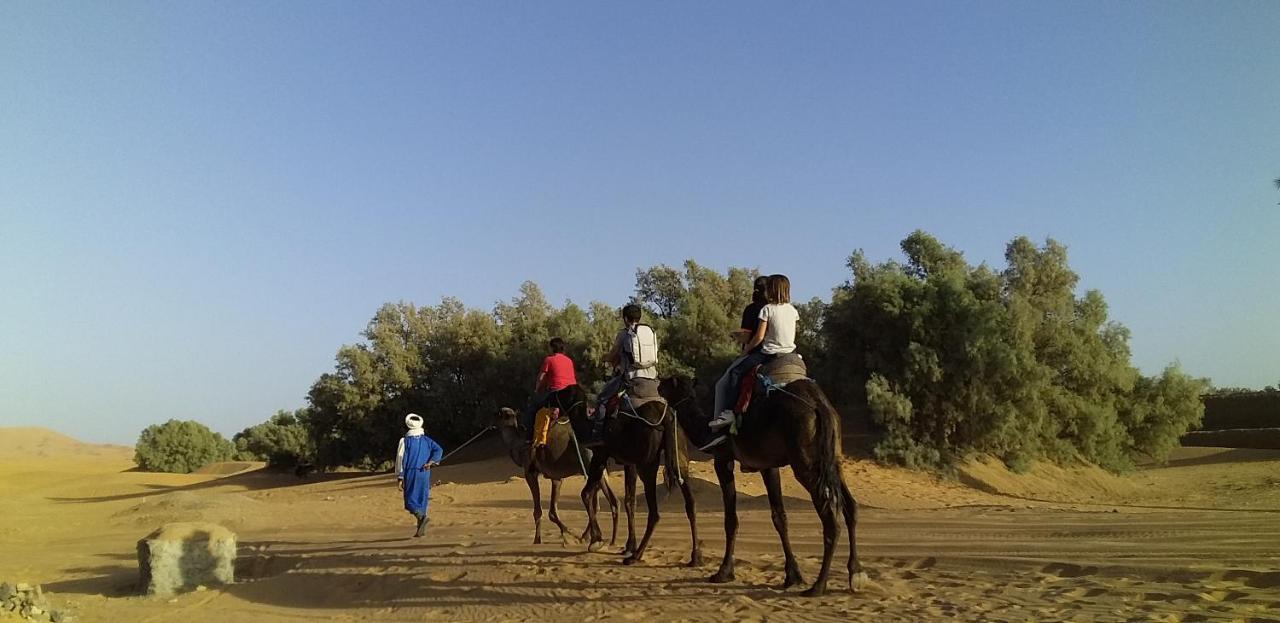 Auberge Camping La Khaima Merzouga Dış mekan fotoğraf